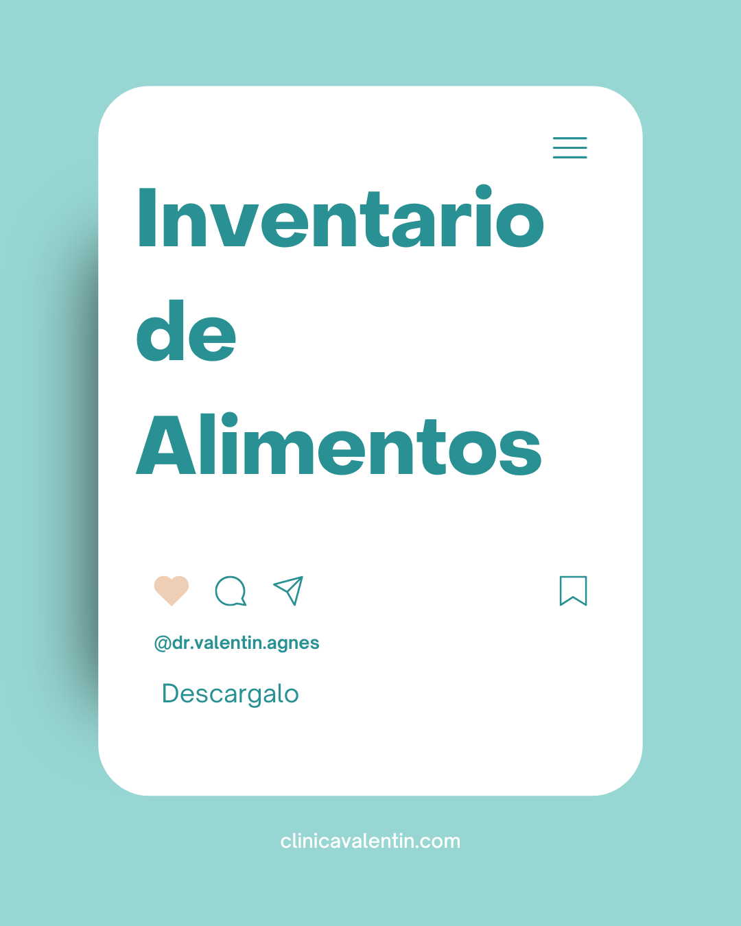 Inventario de Alimentos