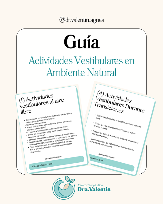Guía Actividades Vestibulares en Ambiente Natural