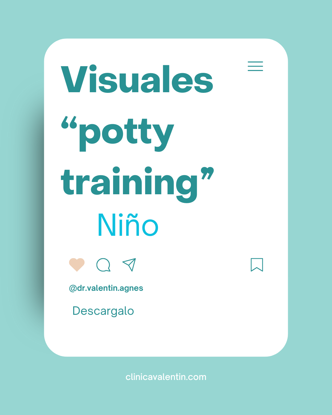 Rutina del baño (Potty Training) con visuales (niño)