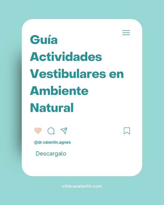 Guía Actividades Vestibulares en Ambiente Natural